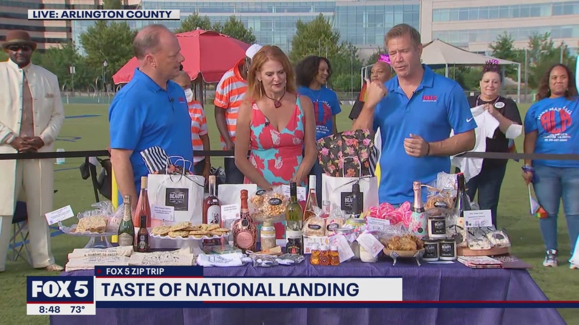 FOX 5 Zip Trip National Landing: Beauty, Champagne & Sugar Boutique